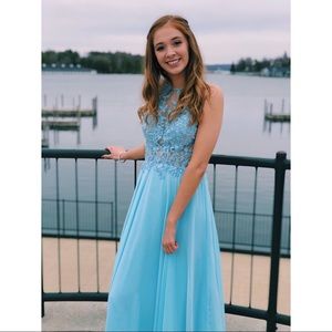Prom Dress light blue